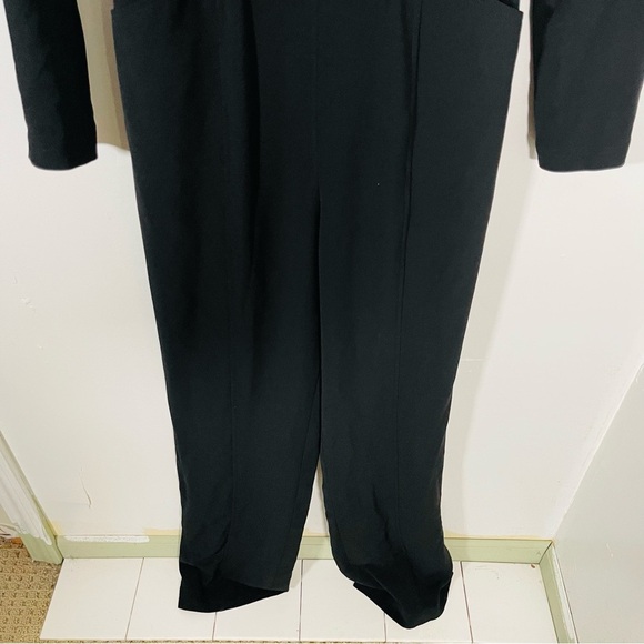 NWT A.L.C. Gabriela Cutout Jumpsuit Long Sleeve Black - Picture 3 of 8